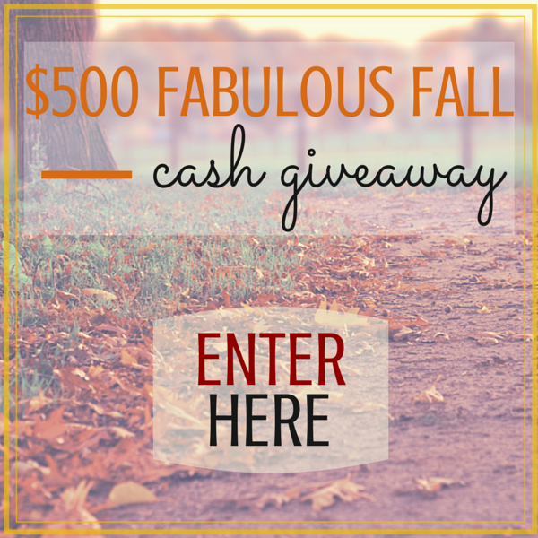 giveaway, cash, contest, fall